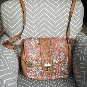 Tan crossbody bag